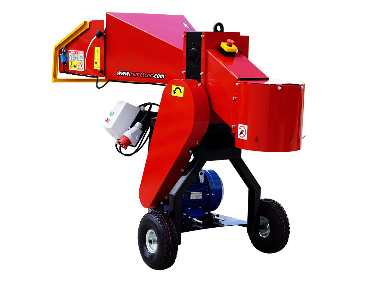 Remet RE-100 STANDARD elektromos ágaprító (7,5 kW) – 2. kép