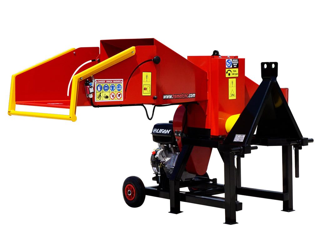 Remet RS-120 STANDARD benzinmotoros ágaprító + TLT-hajtás (15 LE) – 3. kép