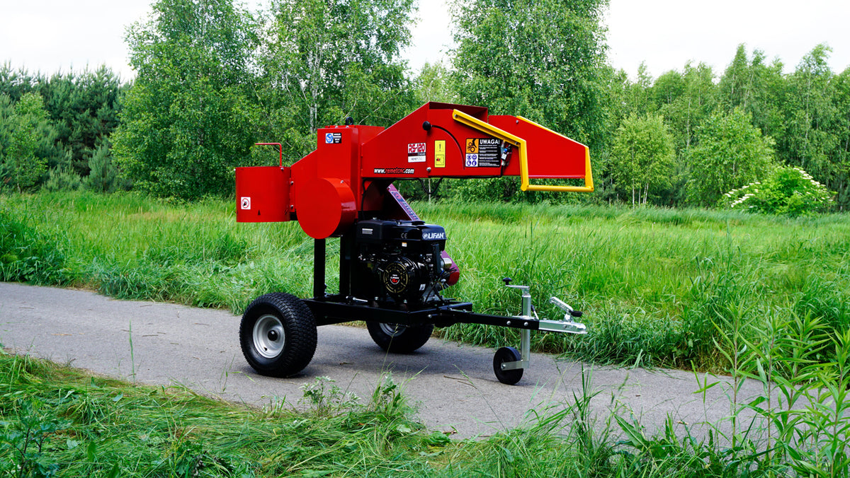 Remet RS-120 OFF-ROAD benzinmotoros ágaprító terepjáró futóművel (15 LE) – 4. kép