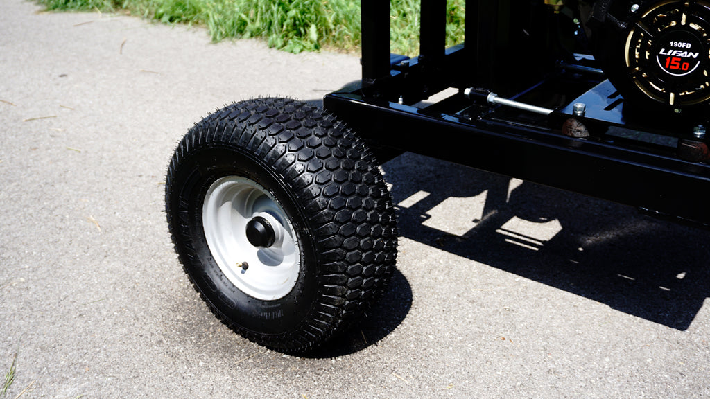 Remet RS-120 OFF-ROAD benzinmotoros ágaprító terepjáró futóművel (15 LE)