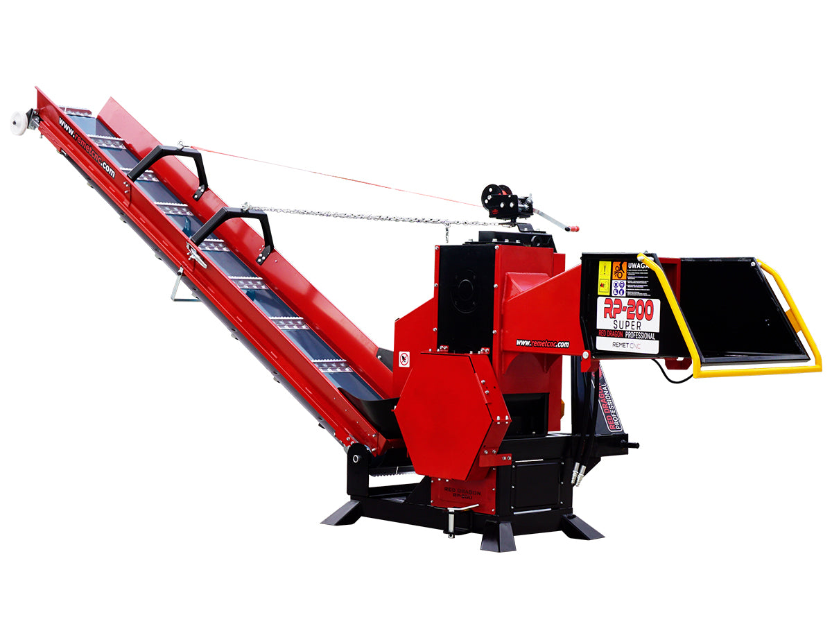 Remet RP-200 SUPER PROFESSIONAL ágaprító + 4 m szállítószalag