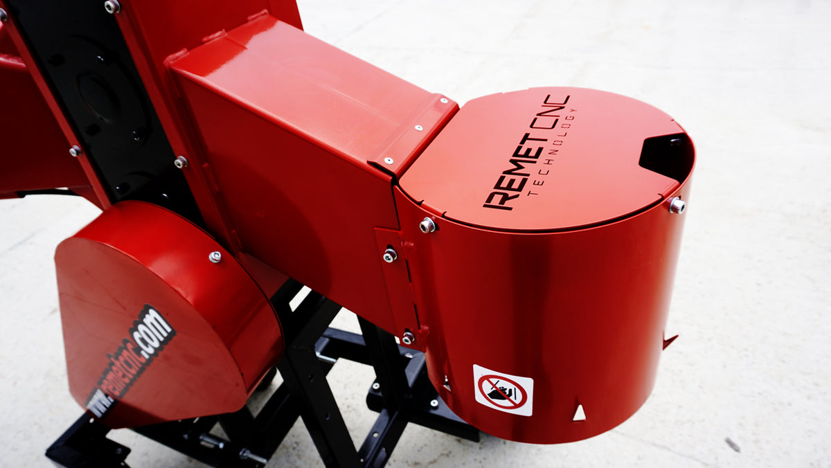 Remet RPE-100 PROFESSIONAL elektromos ágaprító (7,5 kW) + kézi szállítóalváz