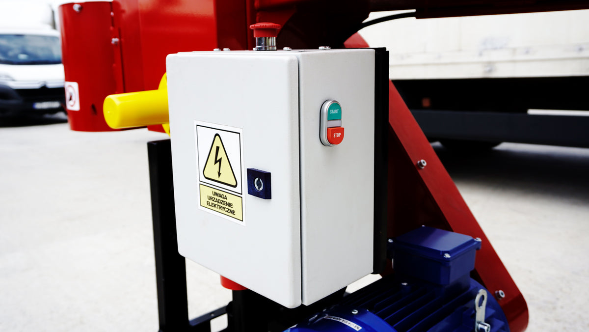 Remet RPE-120 PROFESSIONAL elektromos ágaprító (11 kW) + kézi szállítóalváz