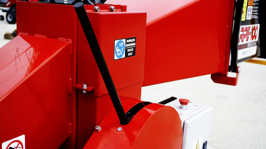 Remet RPE-100 PROFESSIONAL elektromos ágaprító + 1,6 m szállítószalag + kézi alváz – 3. kép