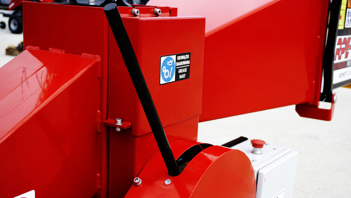 Remet RPE-120 PROFESSIONAL elektromos ágaprító + 3 m szállítószalag + kézi alváz – 3. kép