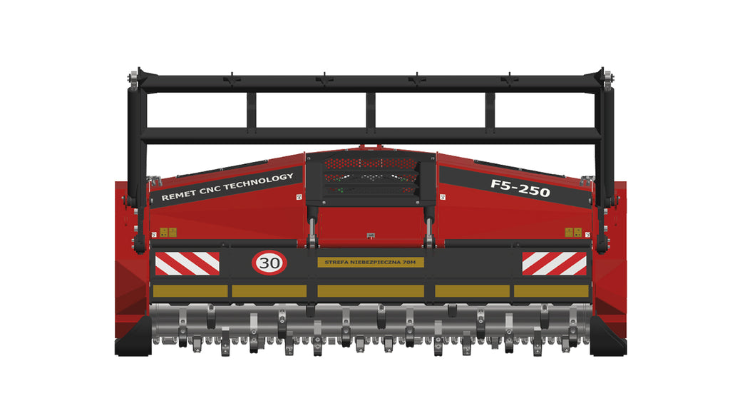 Remet F5-250 erdészeti mulcsozó – 5. kép