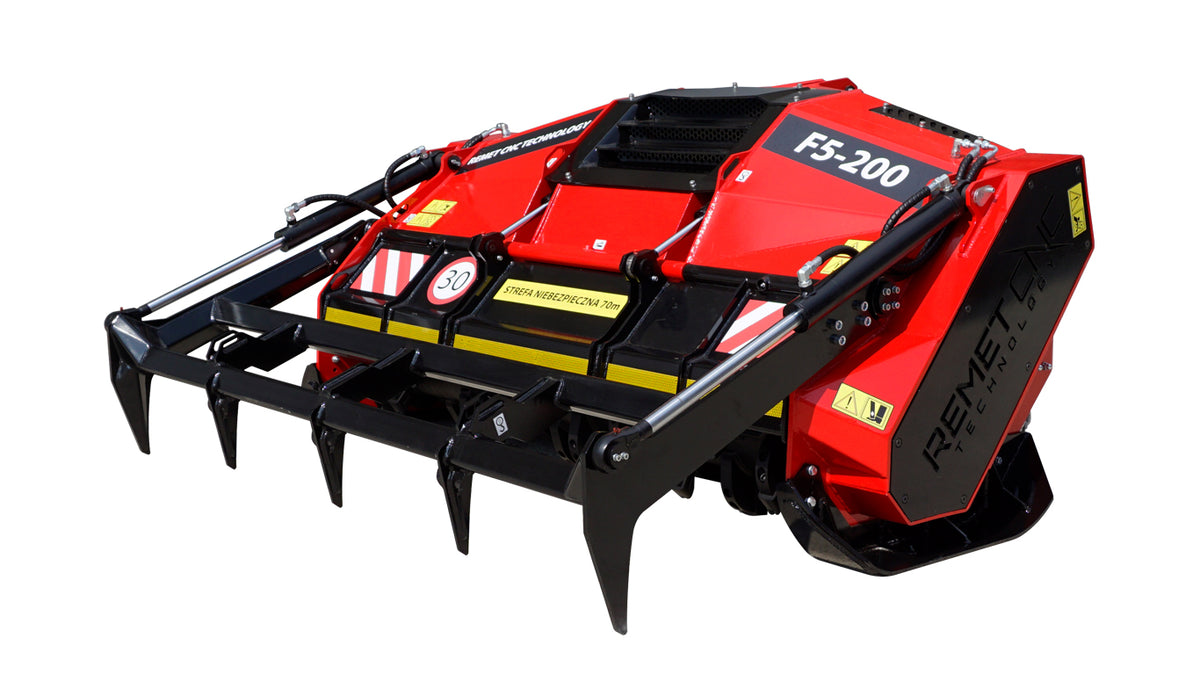Remet F5-200 erdészeti mulcsozó