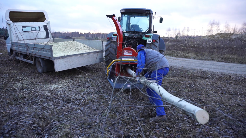 Remet RT-720R tárcsás aprító hidraulikus behúzással