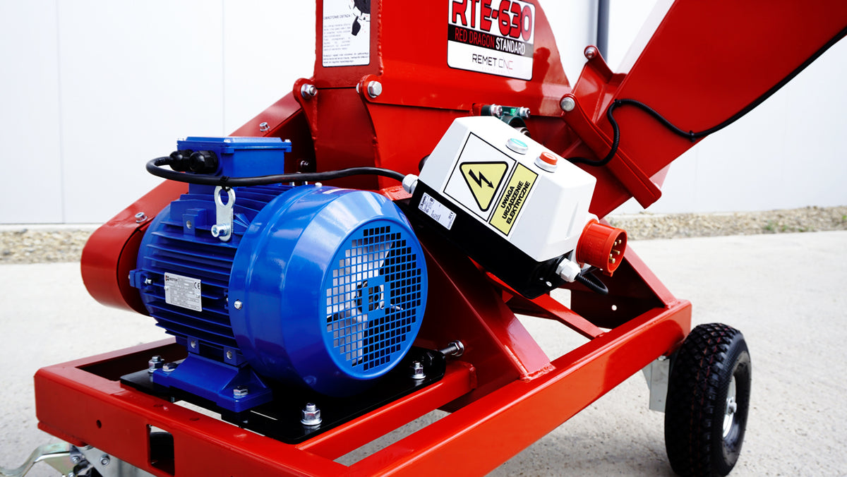 Remet RTE-630 elektromos tárcsás aprító (7,5 kW) – 4. kép
