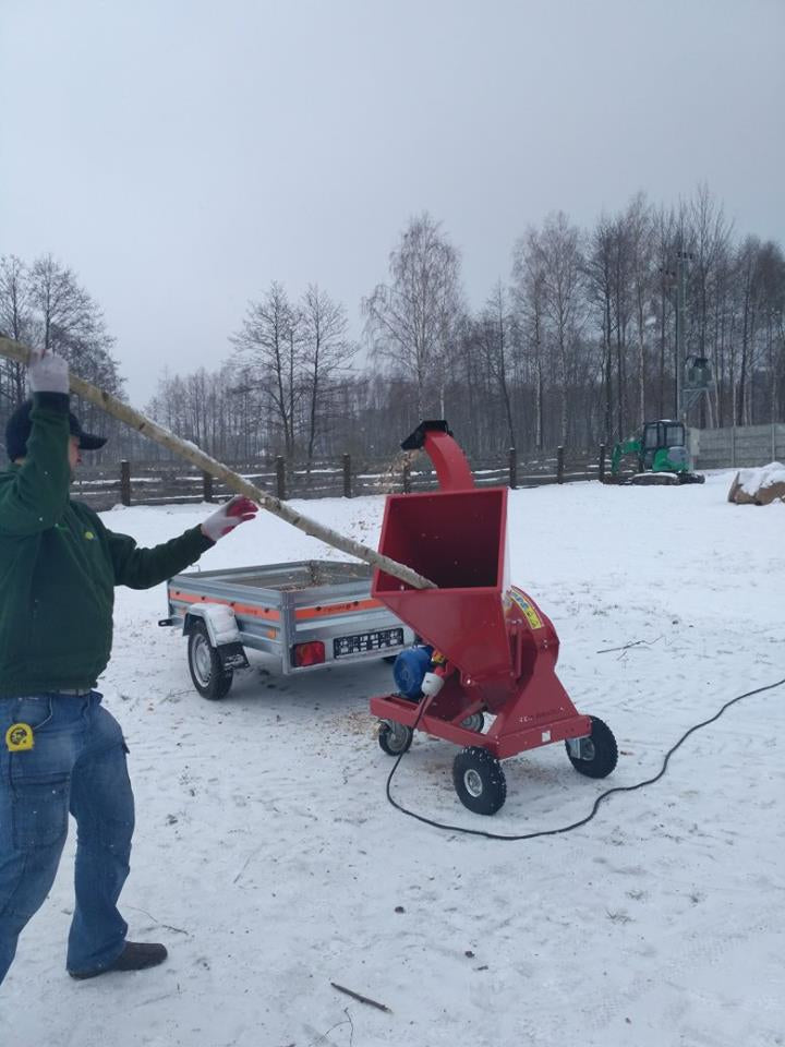 Remet RT-630 elektromos tárcsás aprító + kézi szállítóalváz