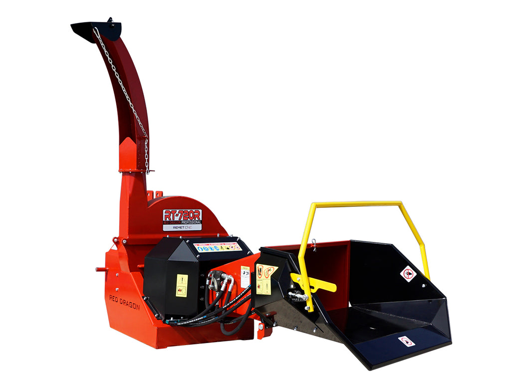 Remet RT-720R tárcsás aprító hidraulikus behúzással