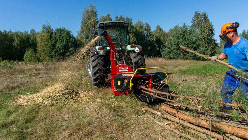 Remet RT-720R tárcsás aprító hidraulikus behúzással