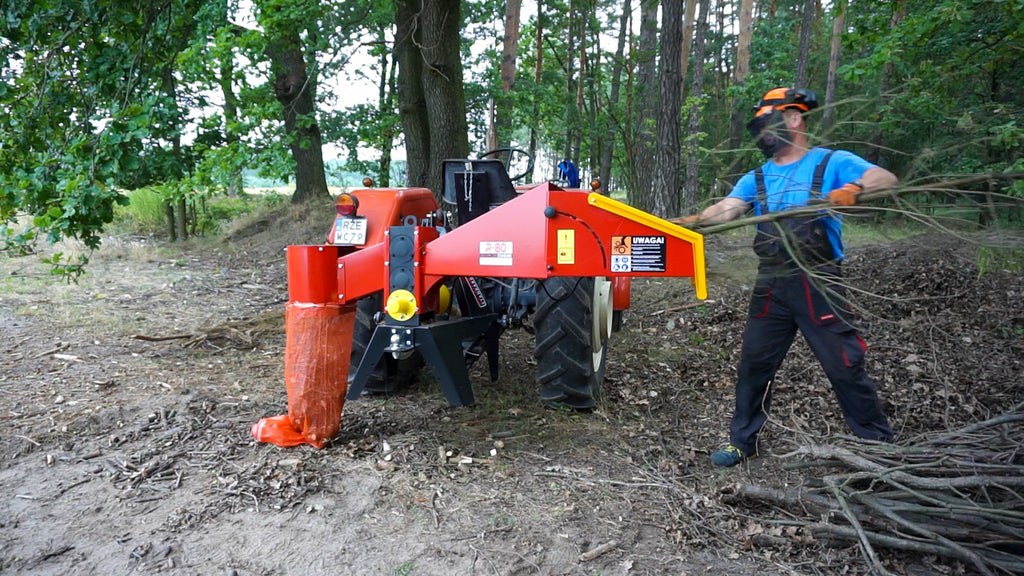 Remet R-80 STANDARD traktoros ágaprító