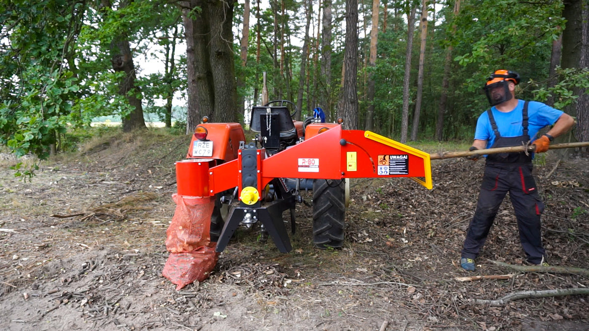Remet R-80 STANDARD traktoros ágaprító – 4. kép