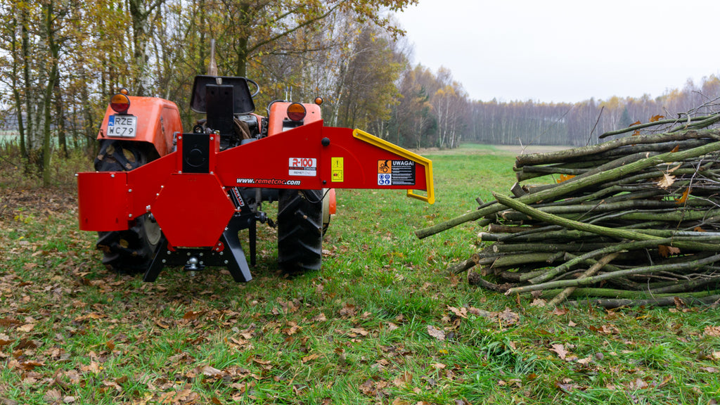 Remet R-100 STANDARD traktoros ágaprító