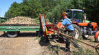 Remet R-120 STANDARD traktoros ágaprító + 2,3 m szállítószalag