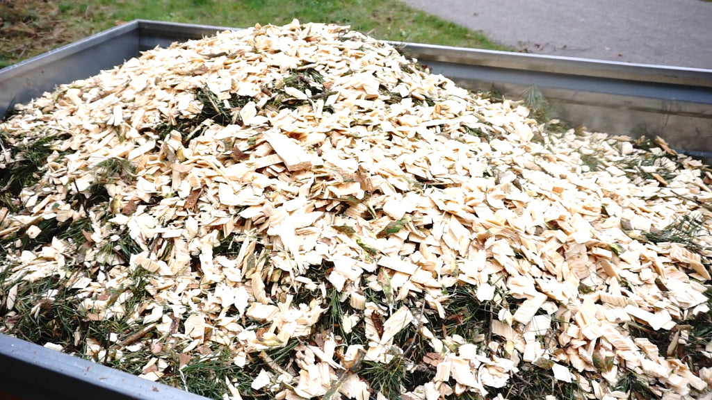 Remet RTS-630 benzinmotoros tárcsás aprító utánfutón