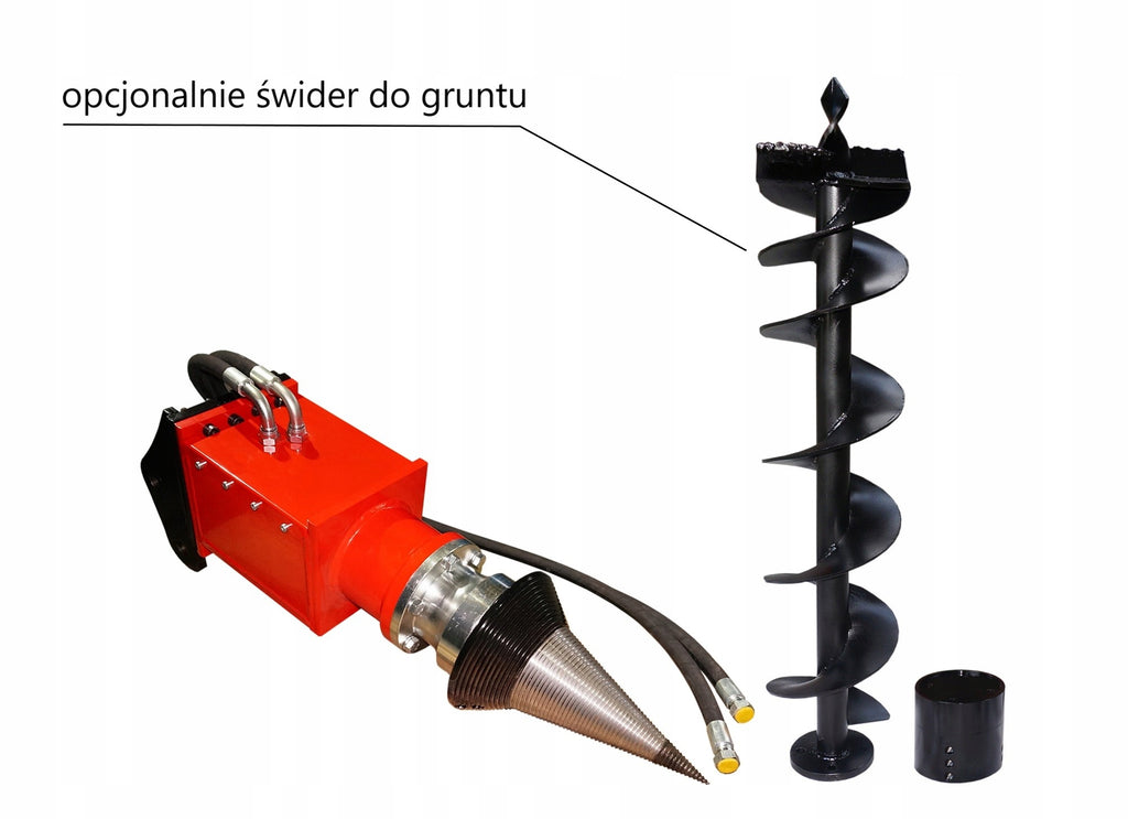 Remet S400 / S500 hidraulikus hasítócsiga munkagépre – 6. kép
