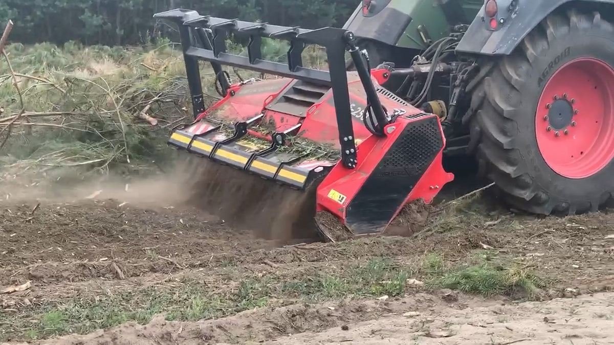 Remet F4-200 erdészeti mulcsozó