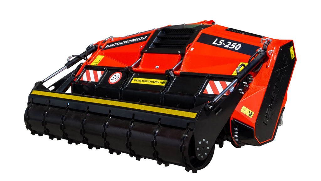 Remet L5-250 erdészeti talajmaró