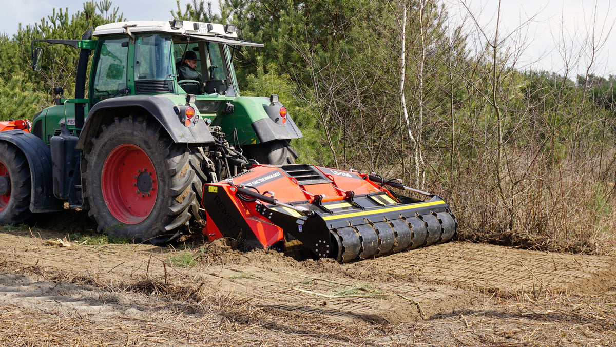 Remet L5-250 erdészeti talajmaró – 2. kép
