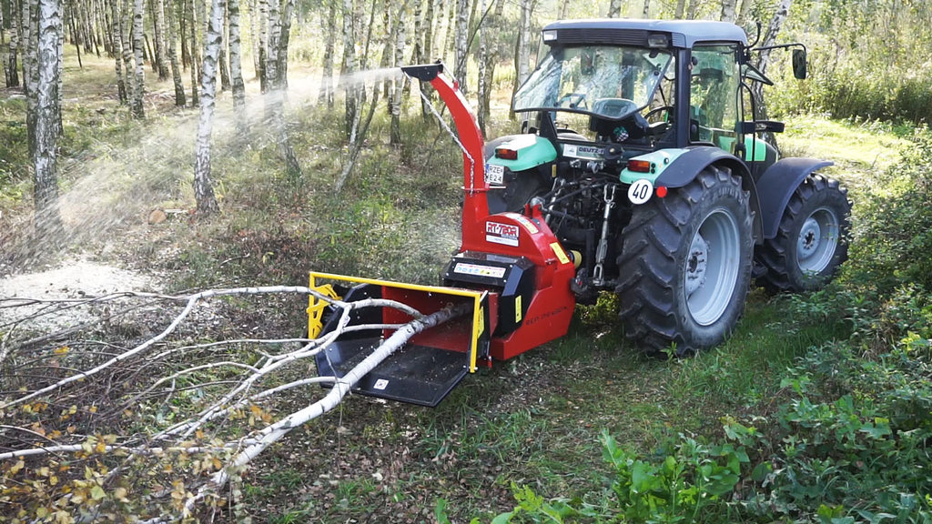 Remet RT-720R tárcsás aprító hidraulikus behúzással