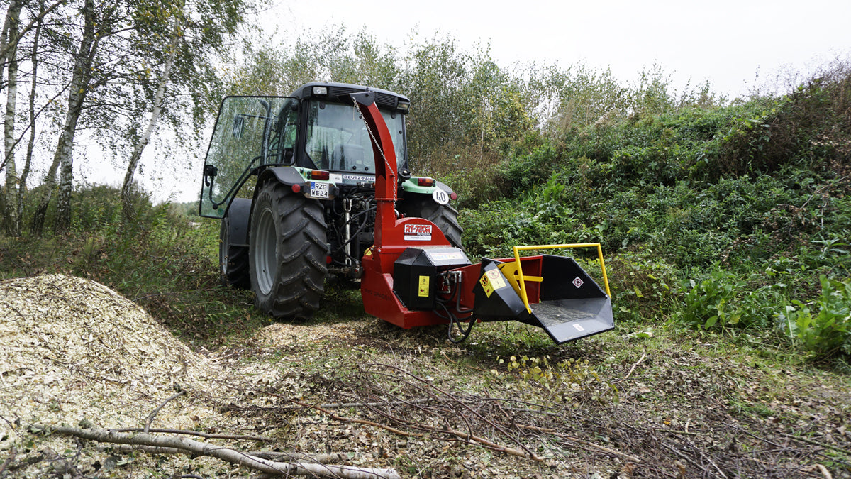Remet RT-720R tárcsás aprító hidraulikus behúzással