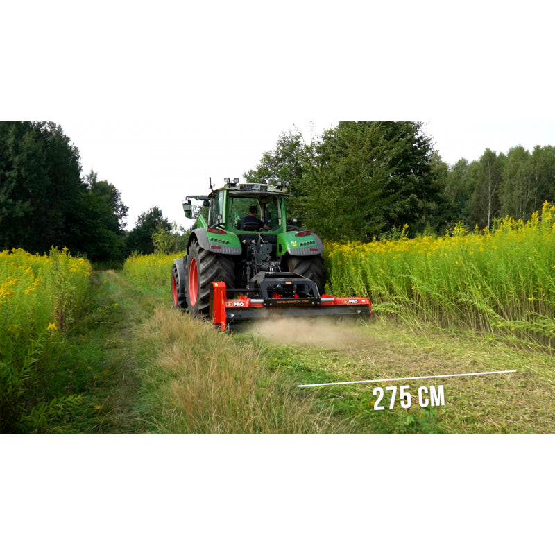 Remet F2-275 PRO nehéz szárzúzó (275 cm, hidraulikus oldaleltolás 50 cm) – 4