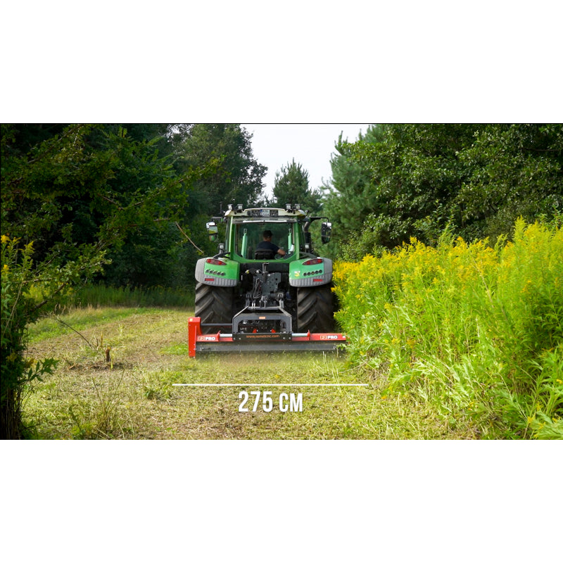 Remet F2-275 PRO nehéz szárzúzó (275 cm, hidraulikus oldaleltolás 50 cm) – 5