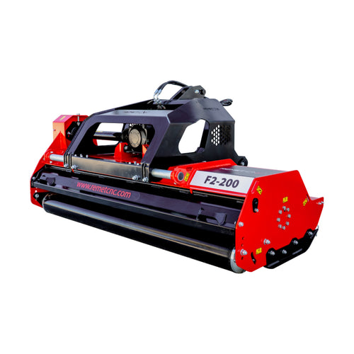 Remet F2-200 szárzúzó (200 cm, hidraulikus oldaleltolás 40 cm)
