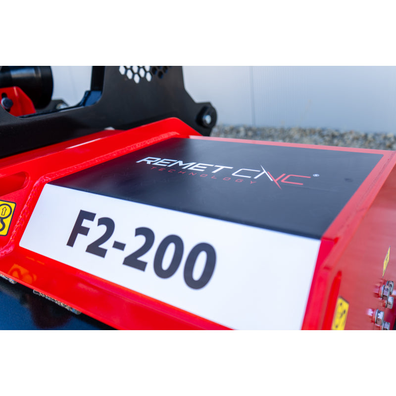 Remet F2-200 szárzúzó (200 cm, hidraulikus oldaleltolás 40 cm) – 5