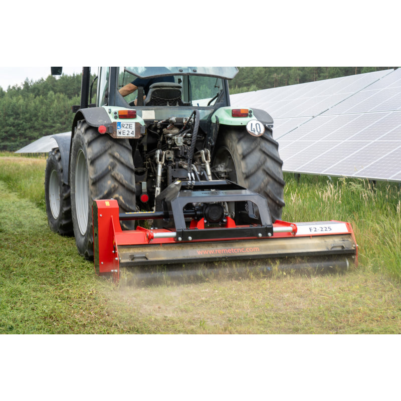 Remet F2-225 szárzúzó (225 cm, hidraulikus oldaleltolás 40 cm) – 8
