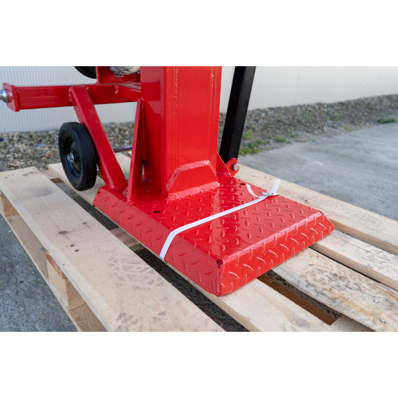 Remet 12T TLT + elektromos hajtású hidraulikus rönkhasító – 6
