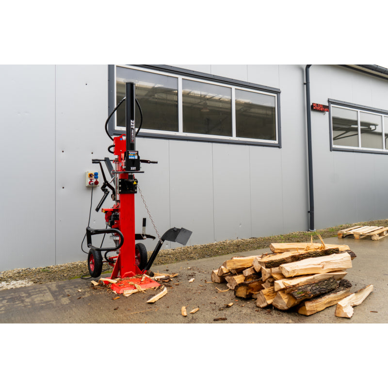 Remet 22T elektromos hidraulikus rönkhasító (5,1 kW, 400 V) – 4