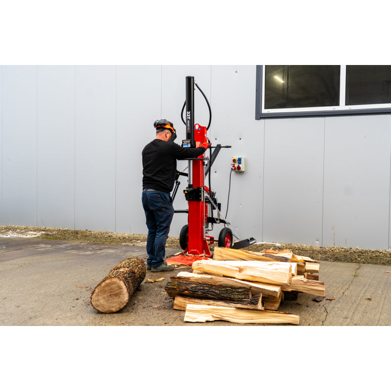 Remet 22T elektromos hidraulikus rönkhasító (5,1 kW, 400 V) – 2
