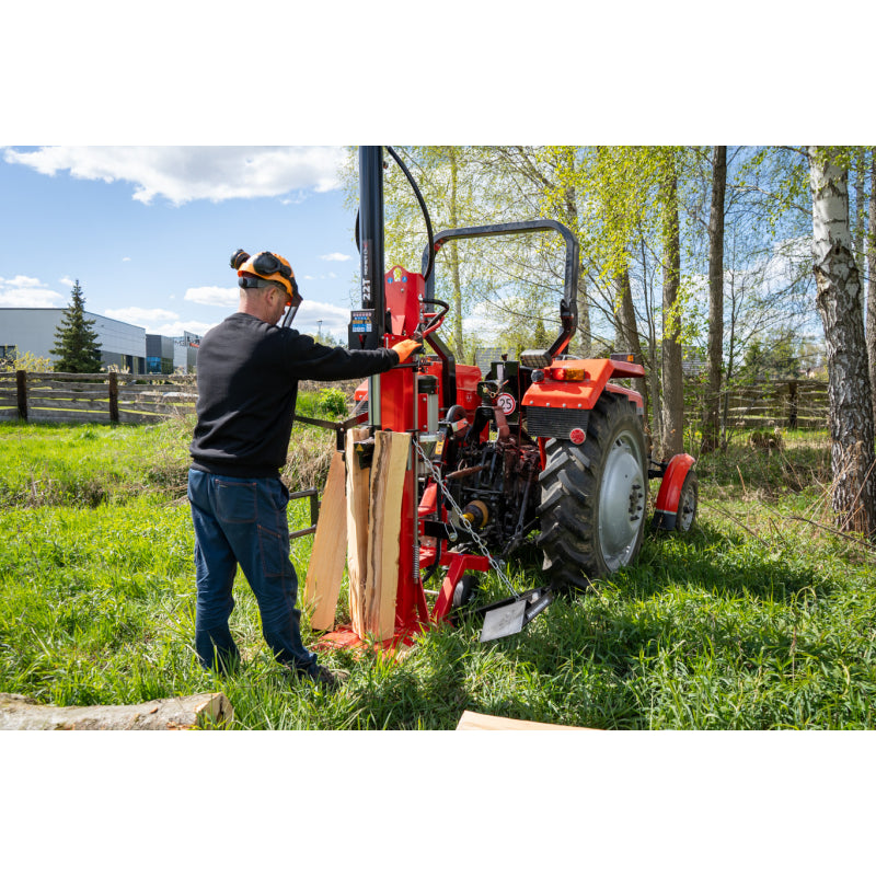 Remet 22T TLT + elektromos hajtású hidraulikus rönkhasító – 2