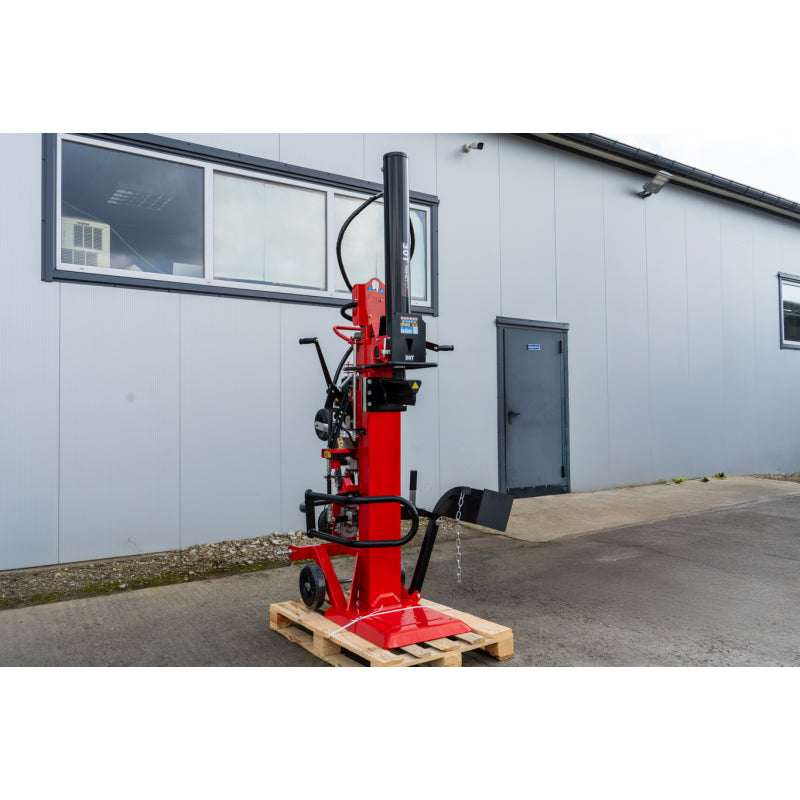 Remet 30T TLT + elektromos hajtású hidraulikus rönkhasító – 4