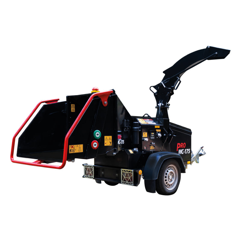 Remet MC-175 PRO mobil tárcsás aprító (40 LE, közúti alváz)