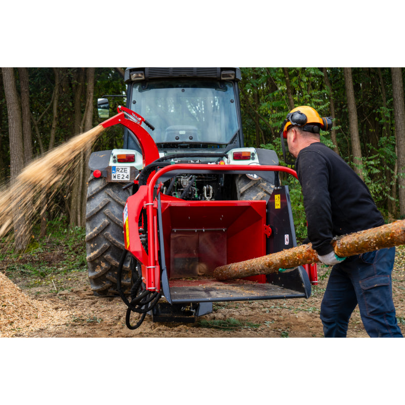 Remet RX-130 PROFESSIONAL tárcsás aprító hidraulikus behúzóhengerekkel – 4