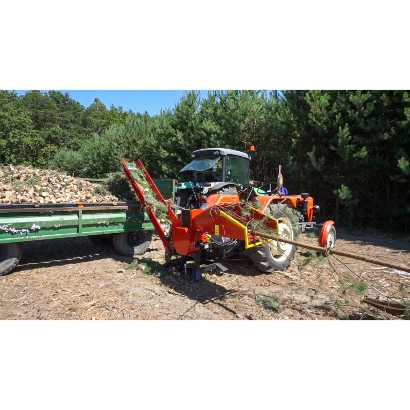 Remet R-120 STANDARD traktoros ágaprító + 3 m szállítószalag – 5