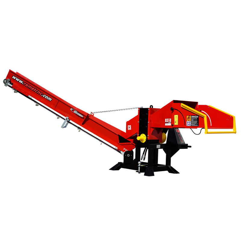 Remet R-120 STANDARD traktoros ágaprító + 3 m szállítószalag – 2